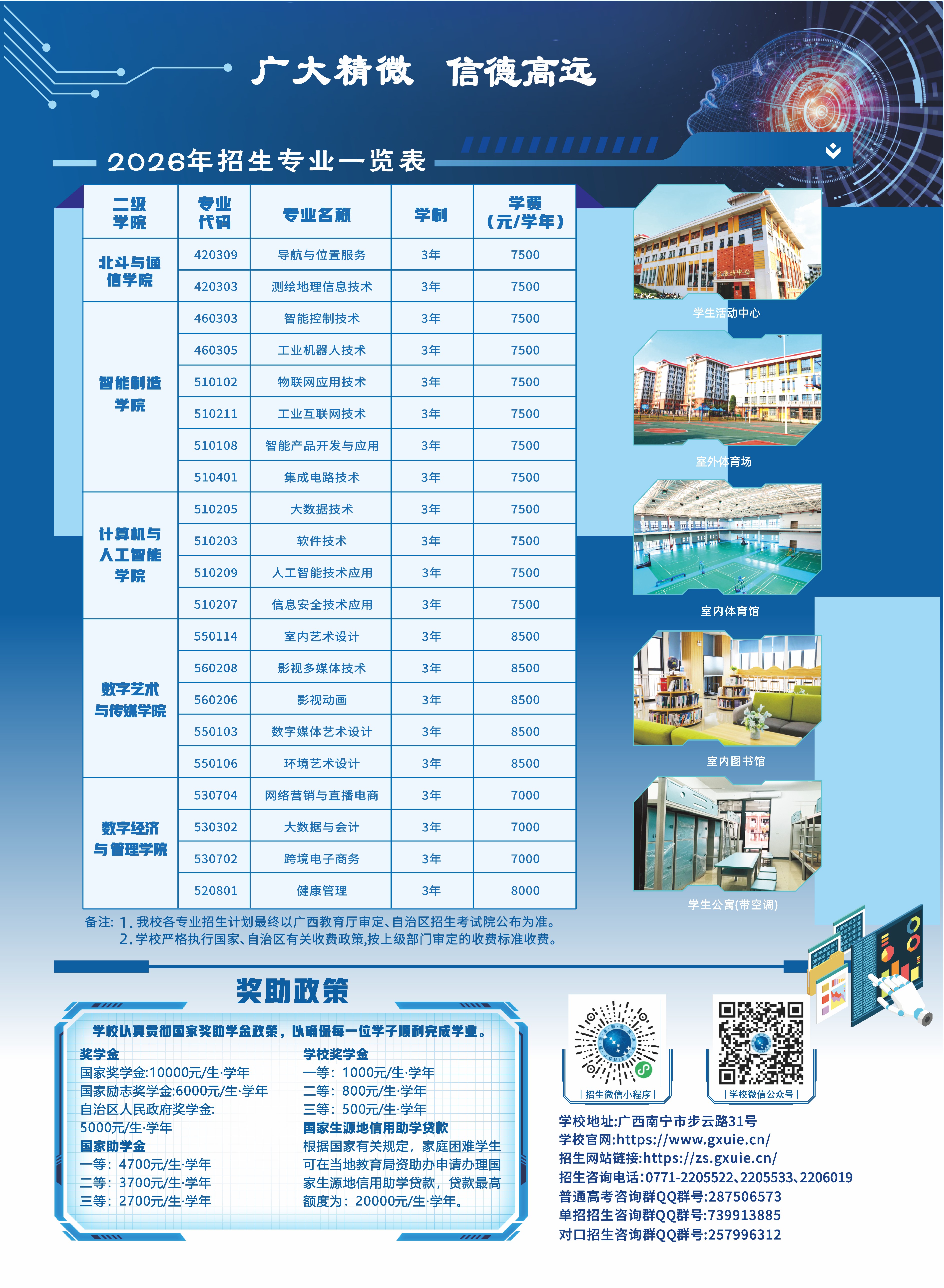 广西信息职业技术学院|2026年招生宣传简章 - 招生简章 - 大篷车